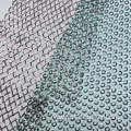 Polyester 125CM Geometric Pattern Knitted Sequin Fabric